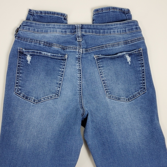 factory distressed jeggings size 11 - Picture 11 of 14